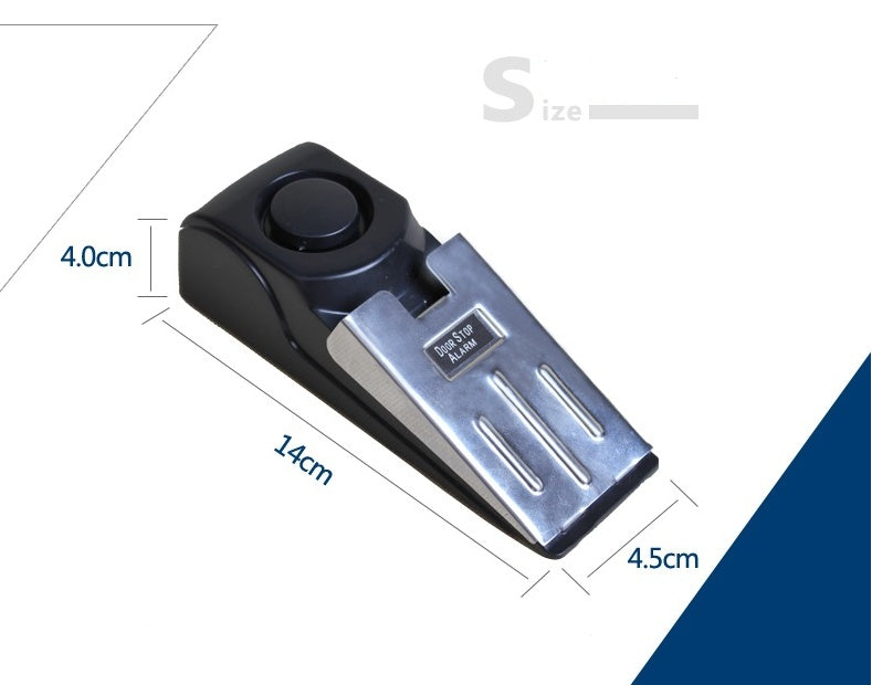 Portable Door Stop Alarm – Anti-Theft Security for Home, Hotel & Travel