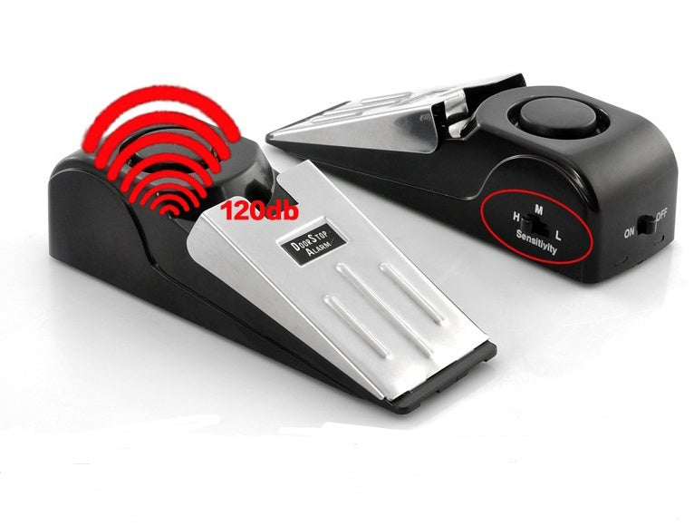 Portable Door Stop Alarm – Anti-Theft Security for Home, Hotel & Travel
