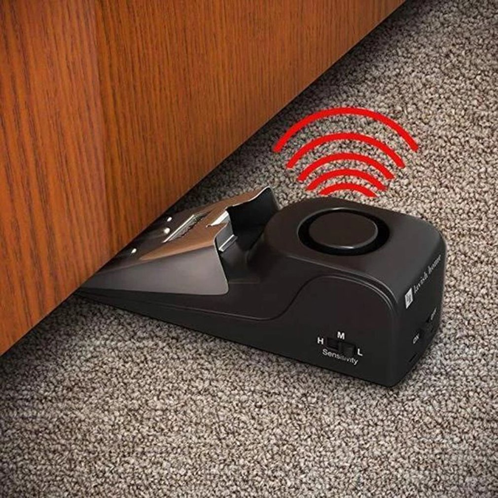 Portable Door Stop Alarm – Anti-Theft Security for Home, Hotel & Travel