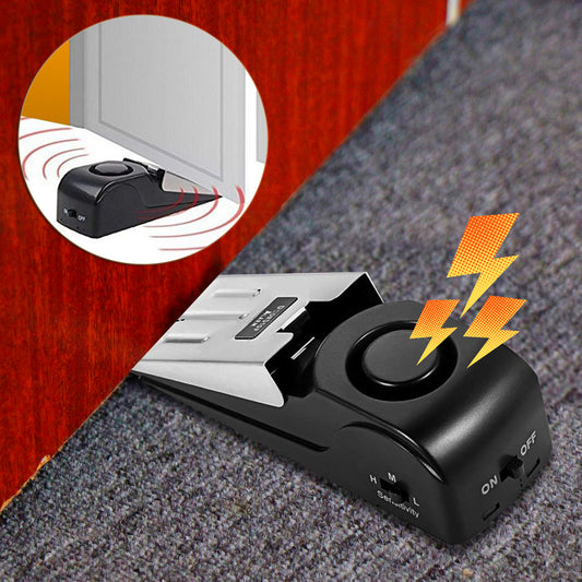 Portable Door Stop Alarm – Anti-Theft Security for Home, Hotel & Travel