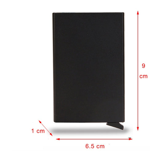 RFID Blocking Pop-Up Wallet - Slim Anti -Theft Card Holder